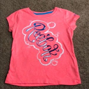 3/$25 Reebok girls shirt M 5/6